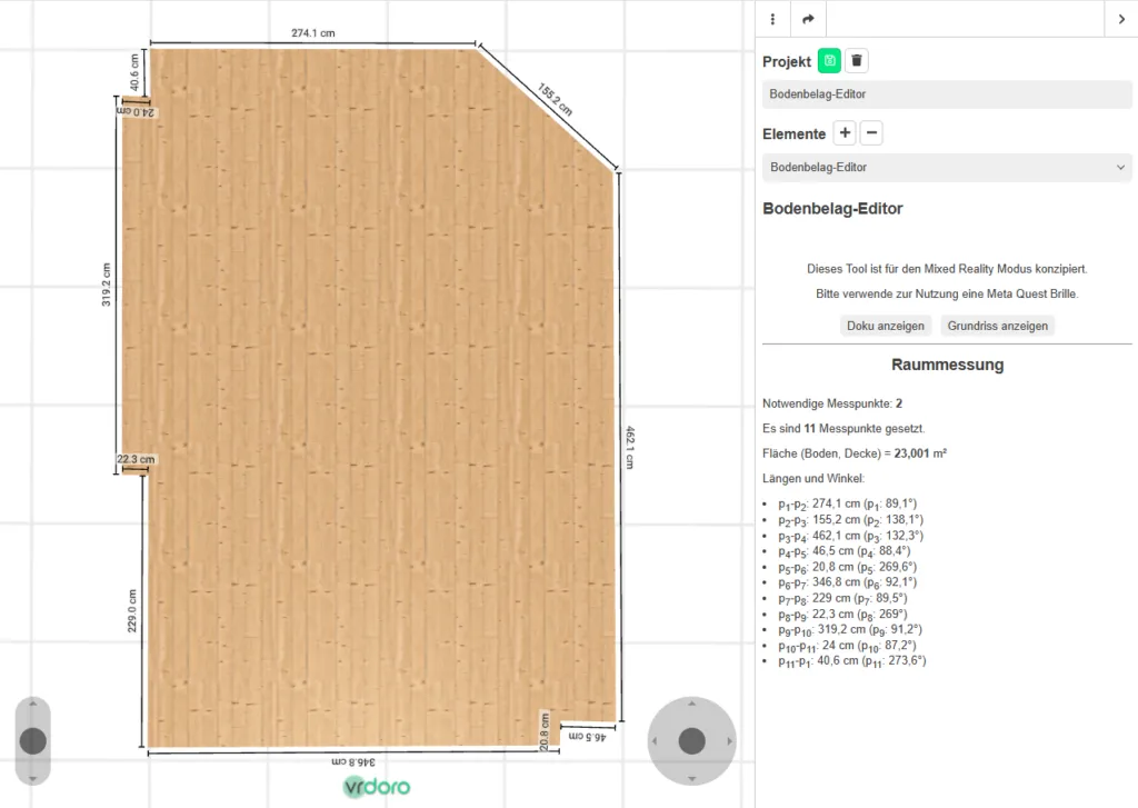 Floor Editor Result
